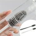 thumbnail image 4 of HongHeng Silicone Bottle Cleaning Brush with Long Handle, Water Bottle Cleaner for Baby Bottles, Hydro Flask, Sports Bottle, Vase, Glassware, Perfect for Smaller Diameter Bottle Openings, 4 of 4