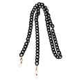 thumbnail image 1 of MasteelfCA 1PC Acrylic Eyeglasses Chain Non-slip Glasses Hanging Rope Hanging Chain (Black), 1 of 8
