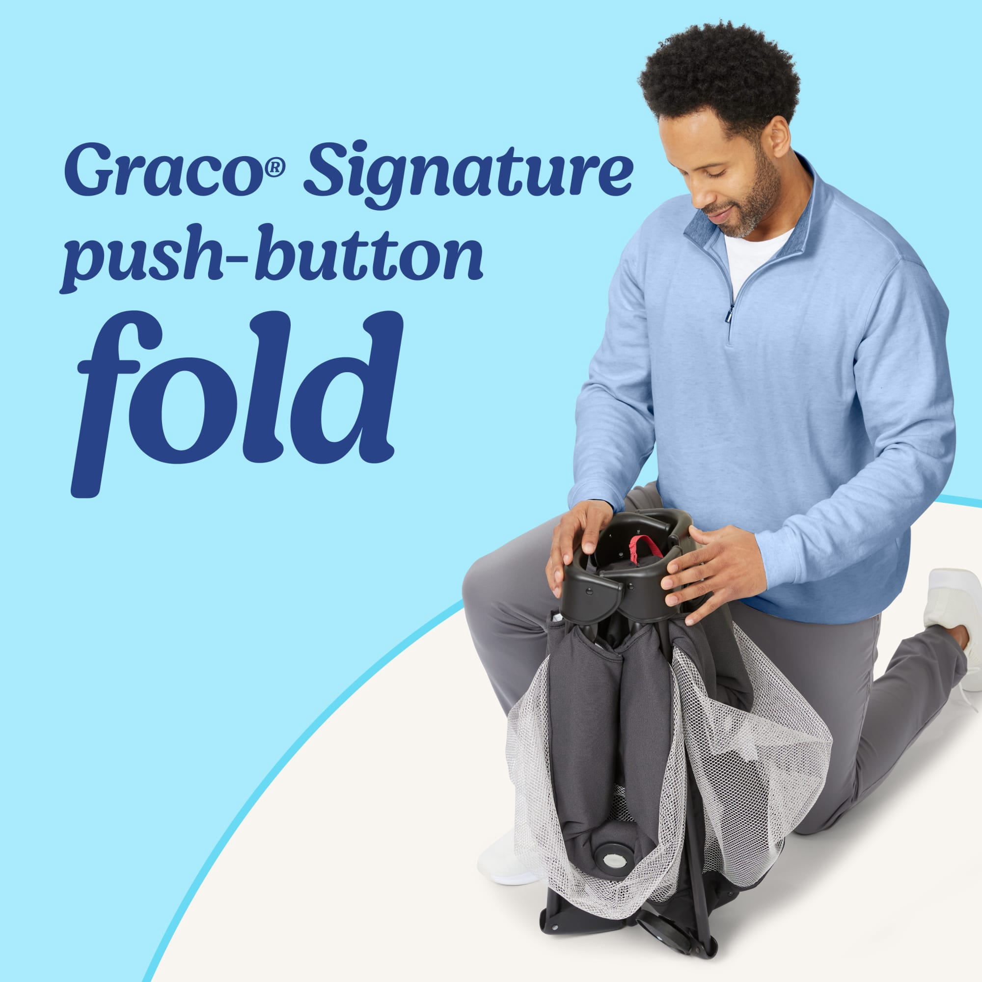 Graco On the Go Zip Playard, Lilac Mod