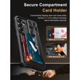 thumbnail image 3 of Funda de teléfono Vihibii para Samsung Galaxy S25+ Plus con tarjetero, 3 of 7