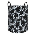 thumbnail image 2 of Daiia Flower Round Laundry Basket with Handles Thickened Waterproof Circular hamper,Dirty Clothes Storage Basket for Bedroom,Bathroom,College Dorm-Small, 2 of 8
