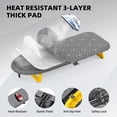 thumbnail image 3 of BEHERZT Ironing Board, Small Tabletop Ironing Board with Iron Holder, Foldable&Space-Saving, 3 of 6