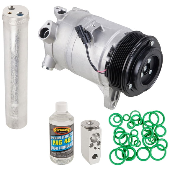 OEM AC Compressor w/ A/C Repair Kit For Nissan Murano 2008 2009 2010 2011 2012 2013 2014 - BuyAutoParts