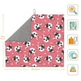 thumbnail image 2 of Uemuo French Bulldog Face Pattern Dish Drying Mat,16*18 inch Absorbent Dish Drainer Kitchen Counter,Large Size Dish Drying Pad for Countertops,Sinks,Draining Racks, 2 of 6