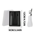 thumbnail image 5 of Professional 3-Piece Angled Toenail Clipper Set - Tools with File for Efficient Grooming Care, 5 of 8