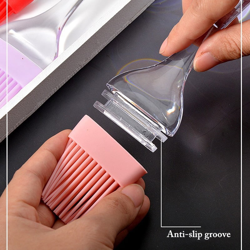 ALUYF 3 Pièces Pinceau à Pâtisserie Bois Pinceau à Pâtisserie à Poils Naturel Pi