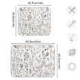thumbnail image 3 of Dish Drying Mat Floral Chicken Leaves Kitchen Mats Microfiber Counter Absorbent Dish Pad Drainer Rack 18"x24", 3 of 7