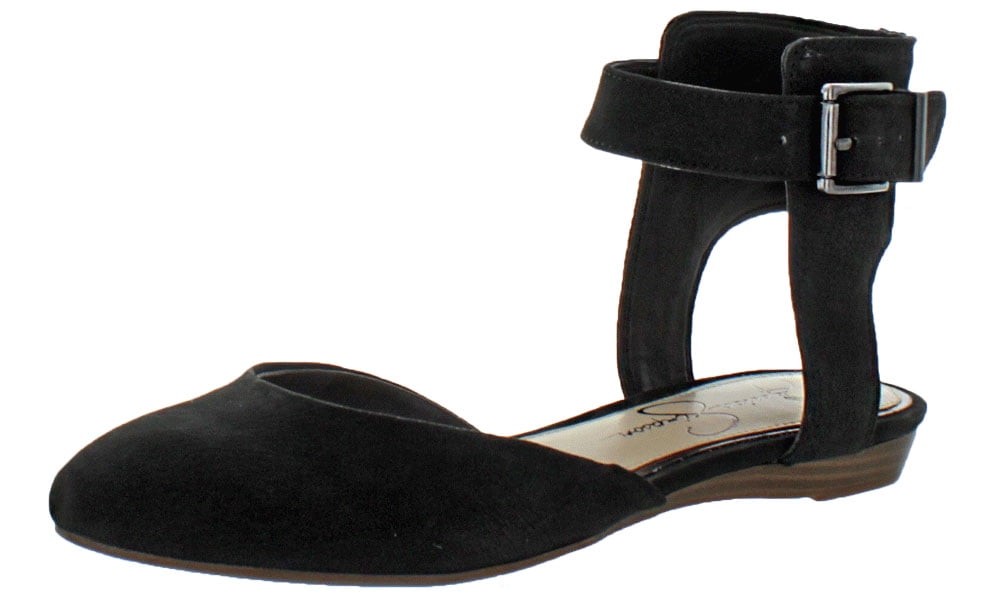 jessica simpson flats with ankle strap