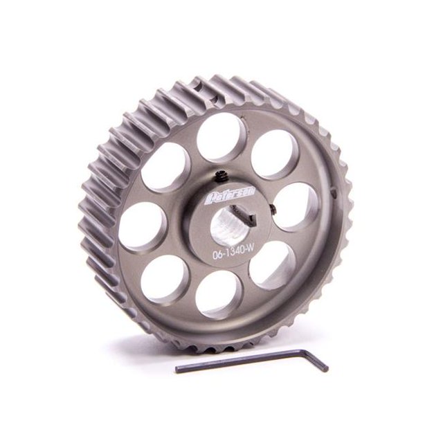 06-1340-W Oil Pump Pulley, Black Anodize - 40 Tooth