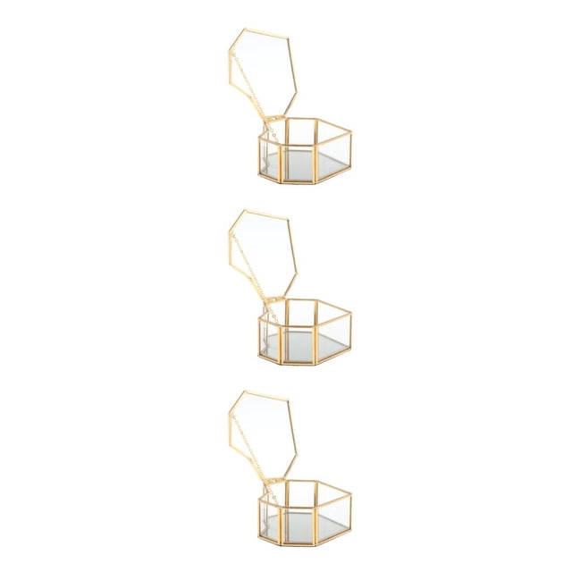 Organizador acrílico Wosthever transparente con 3 cajones
