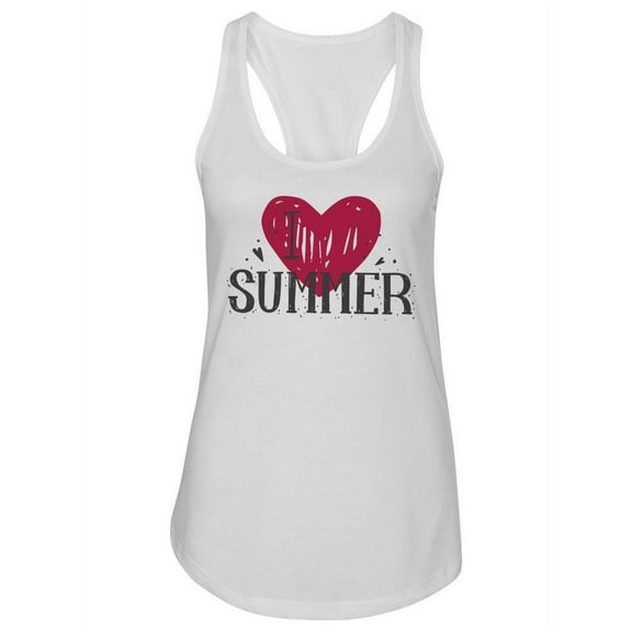 I Love Summer! Tank Women -Image by Shutterstock, Female Medium