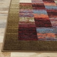 thumbnail image 4 of Superior Lockwood Indoor Non-Slip Washable Area Rug, 2' x 3', Brown-Burgundy, 4 of 8