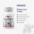 thumbnail image 3 of LifeLink DHEA MonoDEA+ (Dehydroepiandrosterone w/ Piperine) | 50 mg x 100 capsules | Anti-Aging | Vegan, Gluten Free | Made in the USA, 3 of 6