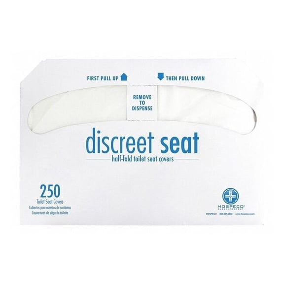 Hospeco Toilet Seat Cover,5000,White,PK20 DS-5000
