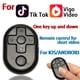 thumbnail image 4 of Matsuzay Inalámbrico Control Remoto Bluetooth Disparador de Cámara para Móvil Teléfono Teléfono y Comunicación negro, 4 of 8