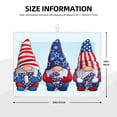 thumbnail image 2 of Fotbe Cute Gnomes in USA1 Alfombrilla de Secado para Cocina con Estampado, 18x24 Pulgadas, 2 of 7