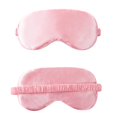 thumbnail image 6 of STAOEDU Silk Sleep Eye Mask & Blindfold with Elastic Strap/Headband, Soft Eye Cover Eyeshade for Night Sleeping, Travel, Nap(Pink), 6 of 6