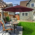 thumbnail image 6 of Matoen 8 Ribs Patio Umbrella Replacement Canopy 9 ft Cantilever Outdoor Patio Umbrella Cover Canopy 8 Rib Replacement Top (Canopy only), 6 of 7