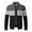 Navy, variant on Mens Sweater Cardigan Mens Casual Thick Cardigan Sweater Color Stitching Jacket Collar Top M-XXL