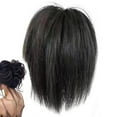 thumbnail image 3 of Bun Hair Wig | Ball Head Wig | Natural Wiggy Hair Extensions With Elastic Strap Fake Hair Scrunchie For Daily Dress Going Out Shopping, 3 of 9