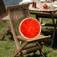 thumbnail image 5 of Cushion*1 Plush Toy Creative 3D Fruit Cushion Simulation Watermelon Sponge Cushion Sofa Cushion, 5 of 6