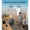 DABBSSON DBS2300Plus 2330Wh Portable Power Station 4 2200W AC Outlets EPS Solar Generator for Emergency Backup, Camping