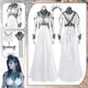 thumbnail image 2 of Disfraz de Tifa Lockhart Aerith de Final Fantasy 7, disfraz de hada para mujer y niña, tocado, traje de carnaval para Halloween, 2 of 5