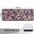 thumbnail image 5 of Kitchen Rugs Sets Of 2,Purple and Pink Leopard Pattern Anti Fatigue Kitchen Mat Rugs Non Slip Washable,Decorative Kitchen Floor Mats for Kitchen,Sink,Laundry,17"x47"+17"x47", 5 of 5
