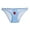 Blue, variant on Women's Panties Cartoon Letter Print Briefs for Everyday Comfort and Playful Style Black M