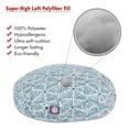 thumbnail image 3 of Majestic Pet Charlie Round Dog Bed Cotton Twill Removable Cover Emerald Small 30 x 30 x 4, 3 of 6