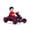 Rose Red, variant on 24V Go Kart Car for Kids, 9Ah Battery 2 x 300W Motors 8.1Mph Fast Speed, Drifting Circling Riding Racing Car, Full Metal Frame, Nylon Drifting Wheels , Max Load 155Lbs, Power Display, Music
