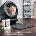 thumbnail image 5 of Whisker Litter-Robot 4 Core Bundle, Self-Cleaning Cat Litter Box with Accessories, Black, 5 of 7