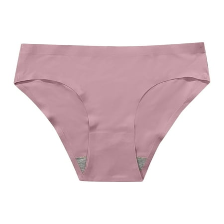 LARUYEKO Ladies Seamless Hipster Underwear No Show Panties Panties Soft Elastic Panties Women s Cotton Underwear High Waisted Ladies Full Coverage Panties High-Cut Stretch Cool Underwear