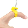 thumbnail image 2 of Hearth & Gear Sewing Ring Cutter Rice Dumpling Cutter Finger Ring Cutter Ring Cutter Cutting Thread Sewing Thread Cutter Ring Finger Cutting Tool Craft Storage Containers Stationery Organizer Clear, 2 of 7