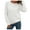 White, variant on "Aayomet Cardigan For Women Fall Women's Turtleneck Batwing Sleeve Loose Oversized Knitted Pullover Sweater Jumper Tops,Black S-XXL"