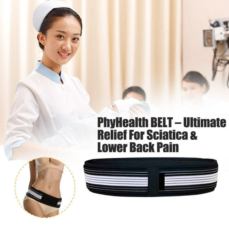 2 Pcs SI Belt for Sciatica Brace Pain Relief Women Men, SI Joint Support  Belt Brace, Pain Relief for Lower Back, Sacroiliac, Sciatic, Pelvic,  Lumbar