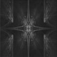 thumbnail image 1 of Ahgly Company Machine Washable Indoor Square Transitional Midnight Gray Area Rugs, 4' Square, 1 of 7