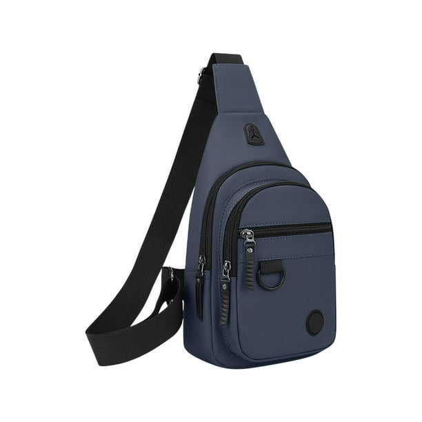 Mochila para Hombres Bolsa de Pecho Mochila Pequeña para Hombres Nueva Moda Casual de Gran Capacidad Paño Impermeable Bolsa de Hombro Bolsa de Cuerpo Transversal Bolsa Impermeable para Hombres