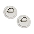thumbnail image 1 of 2x almohadilla de anillo D parches de anillo D piezas de Kayak hebillas de cordón de parche de PVC para bote, tabla de Paddle, accesorios para barcos, 1 of 8