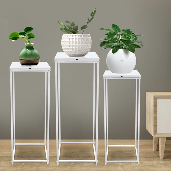 Metal Flower Vase Column Flower Stand Rack For Wedding Centerpiece Decor 3 ×