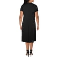 thumbnail image 2 of Lauren Ralph Lauren Womens Jersey Surplice Sheath Dress, 2 of 2