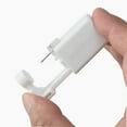 thumbnail image 2 of Self NOSE Piercing Gun Kits inside Piercing Rings Disposable Safety 1/100 With Moment Tool With Ring Stud Pierce Kit SS201 (2 Pack), 2 of 2