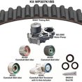 thumbnail image 2 of Dayco Engine Timing Belt Kit with Water Pump P/N:WP307K1BS Fits select: 2008-2012 SUBARU OUTBACK, 2006-2012 SUBARU LEGACY, 2 of 2