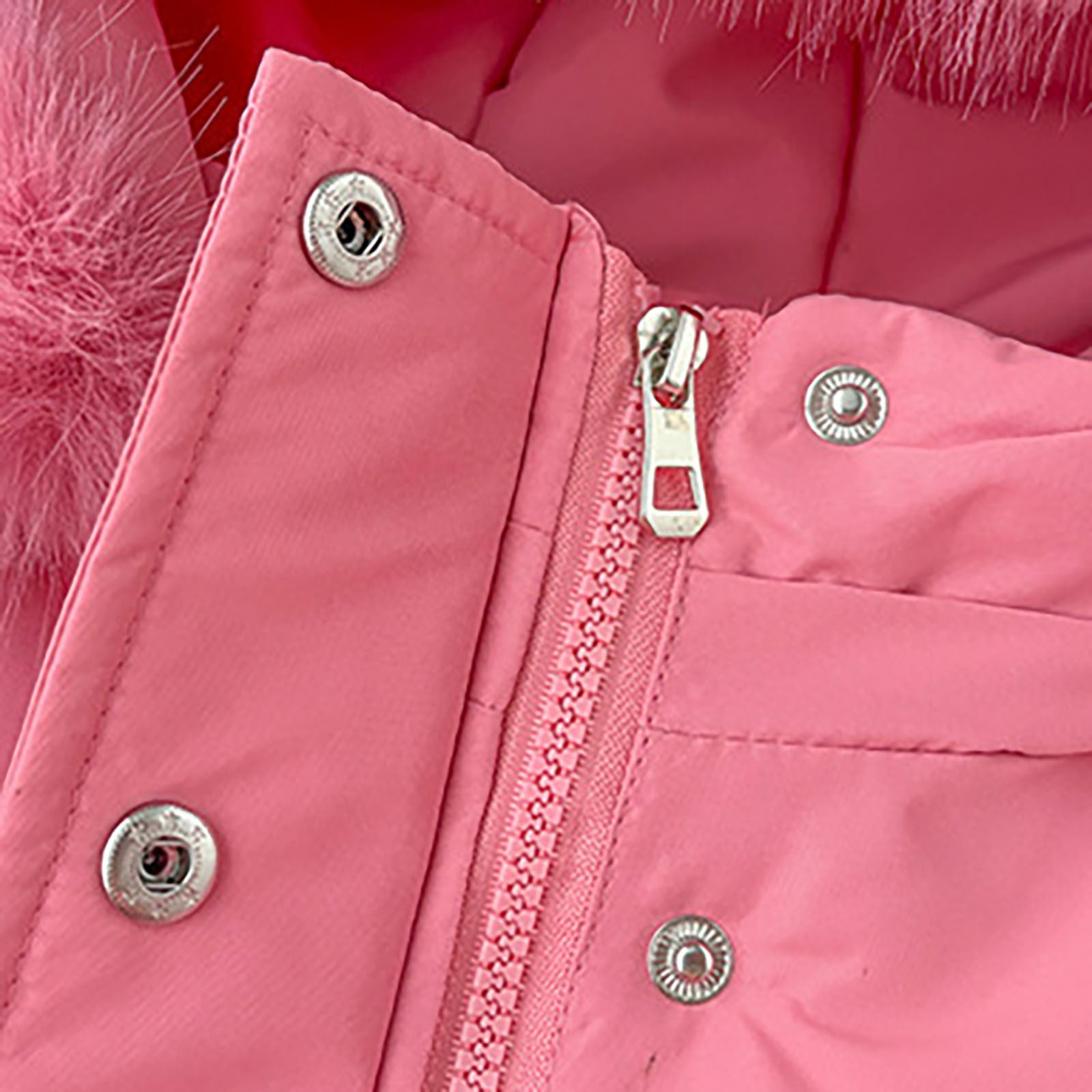 Girls Winter Coat Long Puffer Down Jacket Windproof Hooded Outwear Thick Padded Coat
