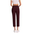 thumbnail image 4 of Work Pants for Women High Waist Stretch Formal Dress Suit Pants Casual Business Slim Fit Office Trousers Slacks, 4 of 6