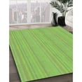 thumbnail image 3 of Ahgly Company Machine Washable Indoor Rectangle Transitional Green Area Rugs, 7' x 10', 3 of 7