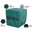 thumbnail image 3 of Patio Table Cover 24x24x18 - Weather Resistant, Outdoor Furniture Cover, Elastic Hem, Green, 3 of 7