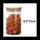 thumbnail image 2 of Tarros de Vidrio HerméTicos con Tapas de Bambú y Cucharas de Bambú: Recipientes de Vidrio Duraderos y Decorativos para Frijoles, Té, AzúCar, Nueces, 2 of 6