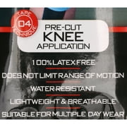 Kinesio Tape pre-cuts, knee, each