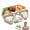 Beige_1pc, variant on Leutsin Onigiri Mold Triangle Sushi Mold - 6 in 1 Cavity Press Onigiri Rice Balls Non-Stick Maker Tools for Seaweed Rice Balls Sushi Musubi,Quick to Make and Easy to Store Carry and Clean,1PC